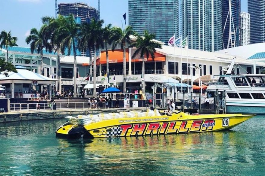 Tour en lancha rápida de Miami con Star Island y vistas a la playa del