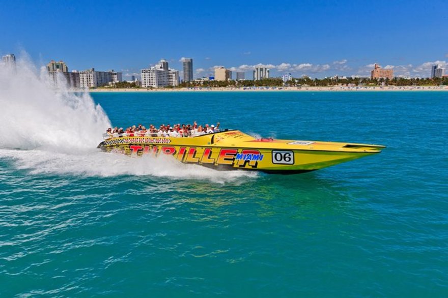 Tour en lancha rápida de Miami con Star Island y vistas a la playa del