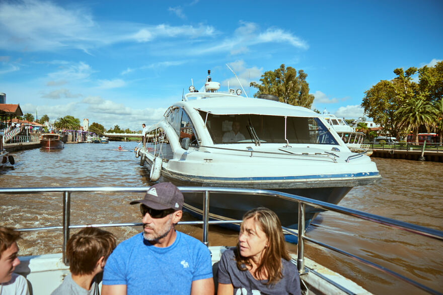 catamaran de tigre