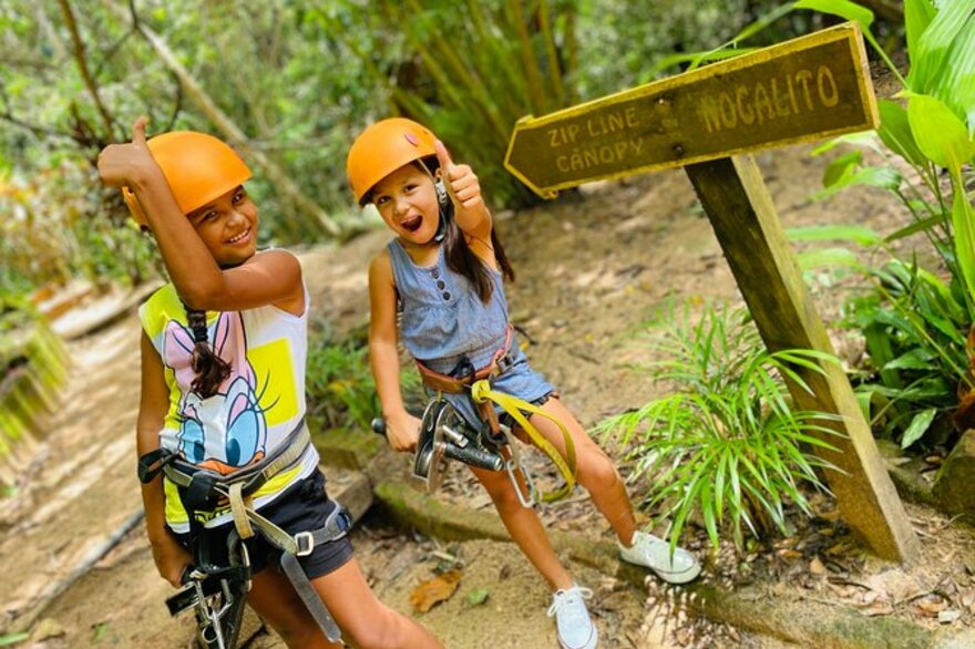 Zipline Canopy Adventure Tour y degustación de tequila Eco Park Puerto