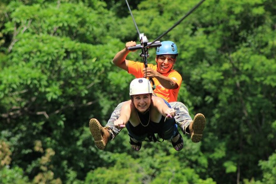 Zipline Canopy Adventure Tour y degustación de tequila Eco Park Puerto