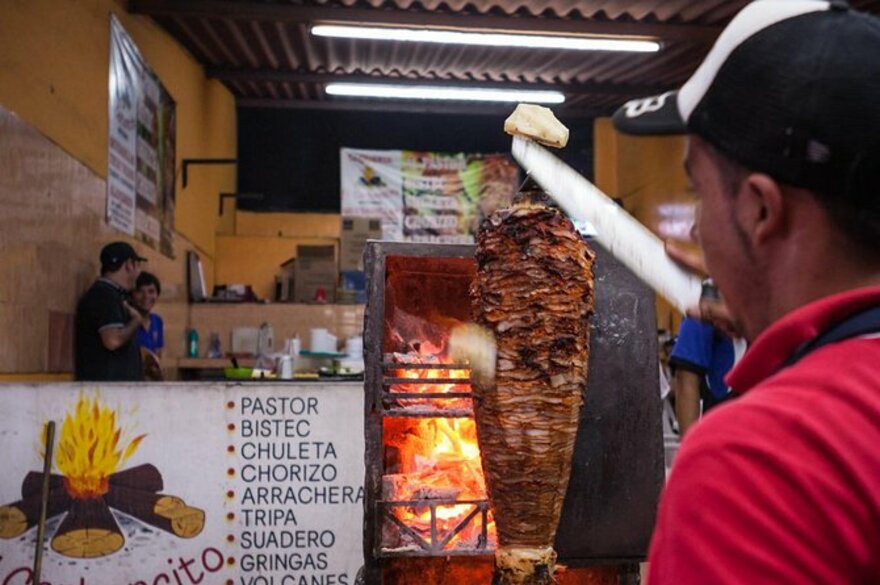 Recorrido gastronómico nocturno Taco aventura en Puerto Vallarta