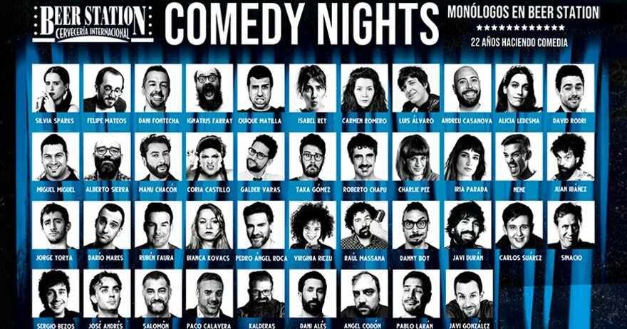 Comedy Nights, monólogos en Beer Station (Madrid)