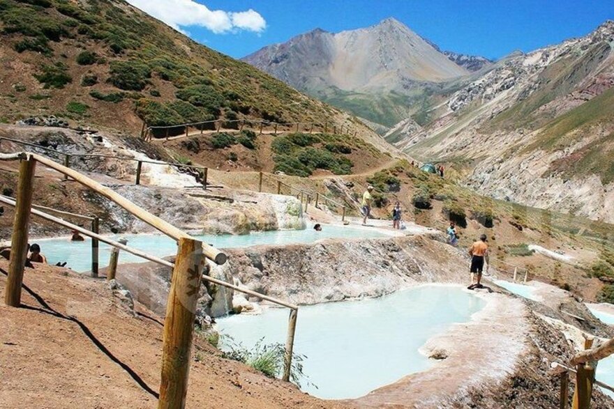 Tour Termas Colina y Cajón del Maipo Full Day, salida desde Santiago