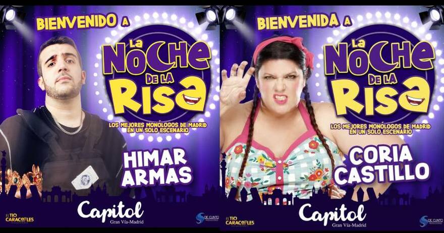 Entradas para La Noche de la Risa (Madrid) 