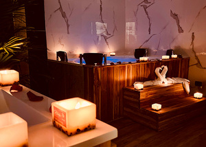 Spa para pareja con sauna