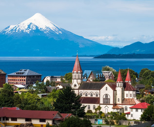 Entre lago, volc&aacute;n y el alma del sur