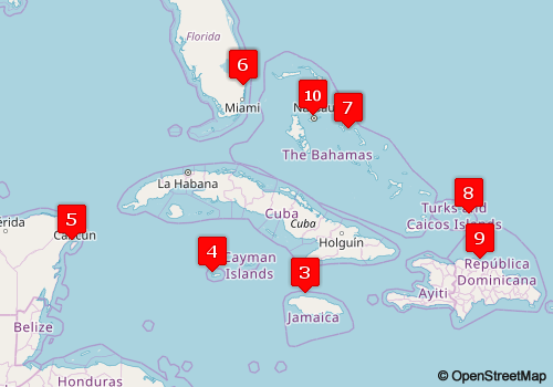 islas caimanes que datan del sitio web
