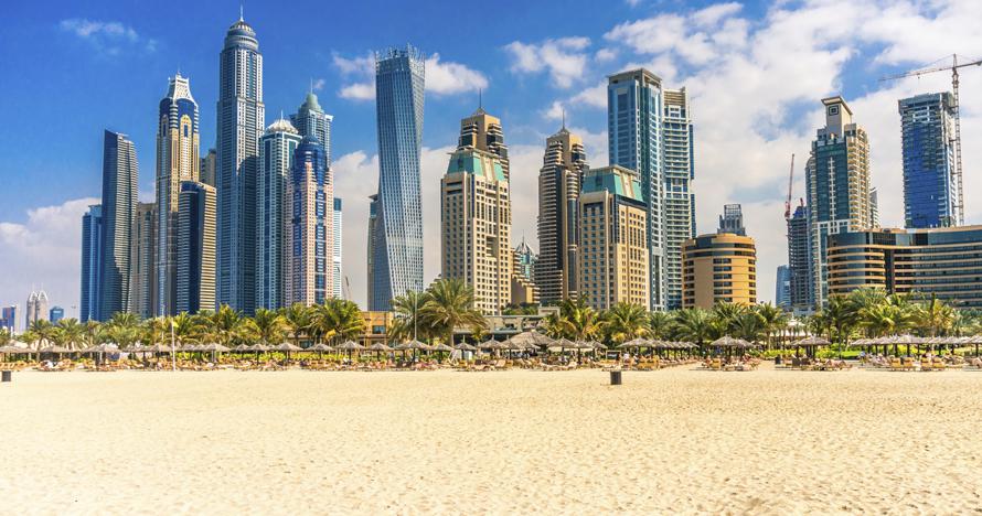 Playa en Dubai
