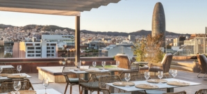 Circuito spa y copa en rooftop en hotel Sallés Pere IV