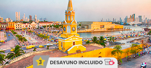 Vuelo+hotel 4 das a Cartagena
