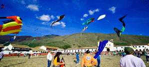 Festival de cometas en Villa de Leyva