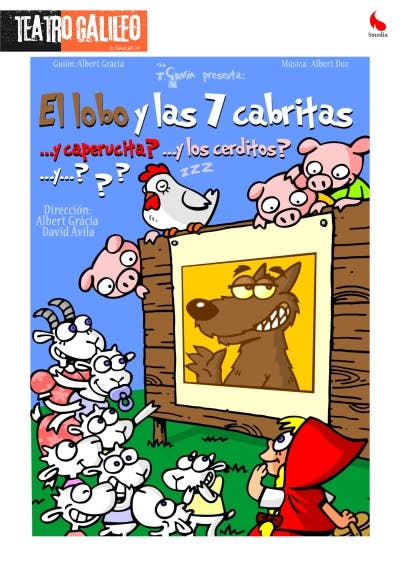 El lobo y las 7 cabritas