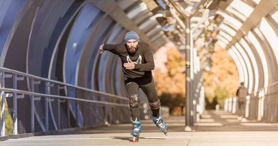 Curso de patinaje al aire libre, en El Retiro