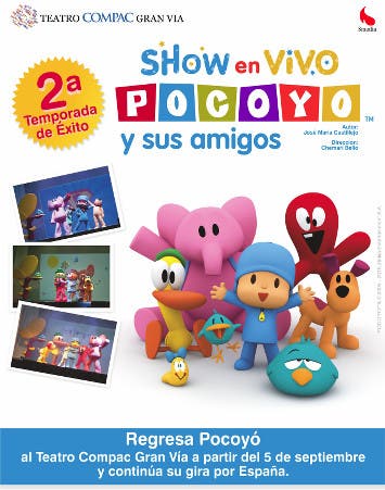 Pocoyo y sus amigos - show en vivo. 2ª temporada
