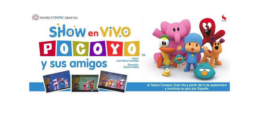 Pocoyo y sus amigos - show en vivo. 2ª temporada