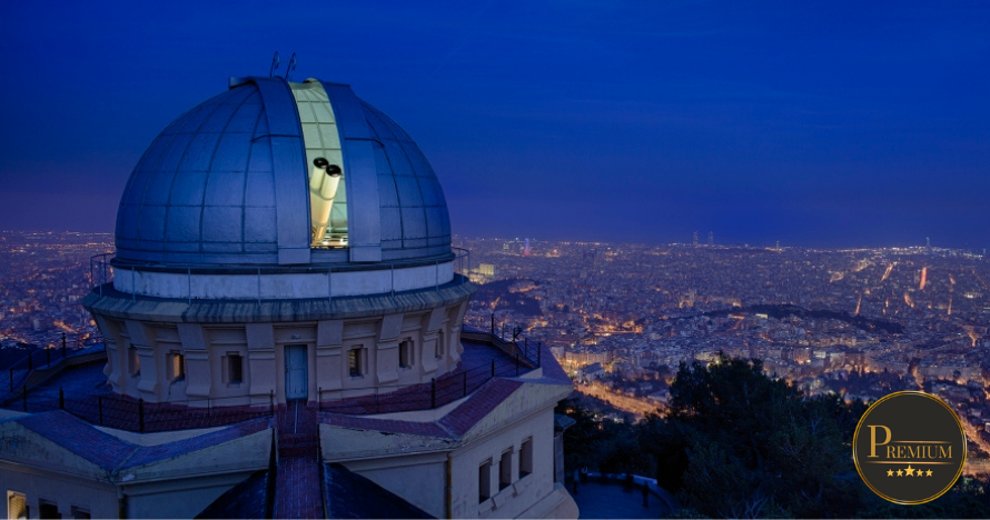 Viaje astronómico nocturno: observa las estrellas en Observatori Fabra