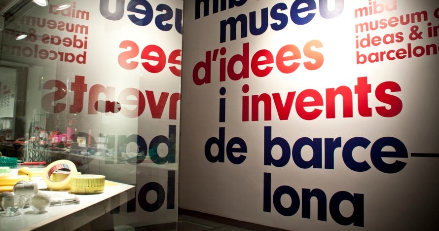 Entrada al MiBa: Museu d'idees i invents