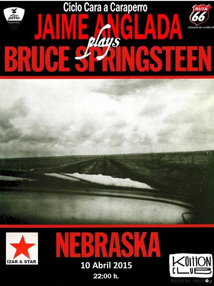Jaime Anglada interpreta Nebraska de Springsteen