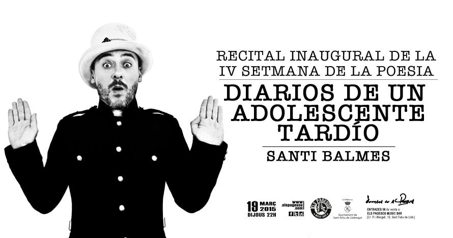 Diarios de un adolescente tardío de Santi Balmes