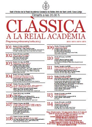 Serra + Fujiki - Clàssica Reial Academia