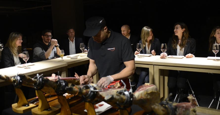 Vive la final del Barça en Jamón Experience
