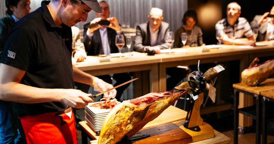 Vive la final del Barça en Jamón Experience