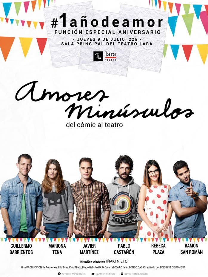 Amores minúsculos  - Un año de amor