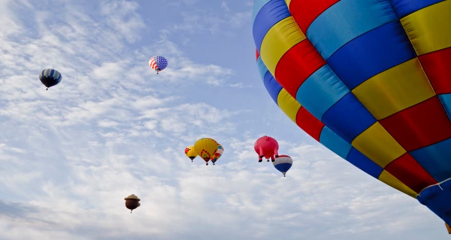 Vuelo en globo sobre Segovia, uno de los 5 mejores lugares para volar