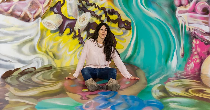 Entrada al Museo de Ilusiones en Barcelona - Nuevas pinturas