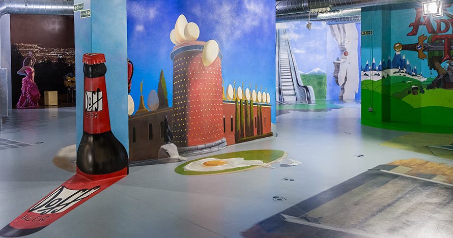 Entrada al Museo de Ilusiones en Barcelona - Nuevas pinturas