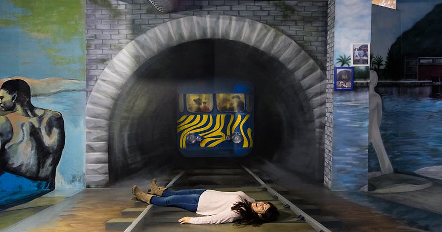 Entrada al Museo de Ilusiones en Barcelona - Nuevas pinturas