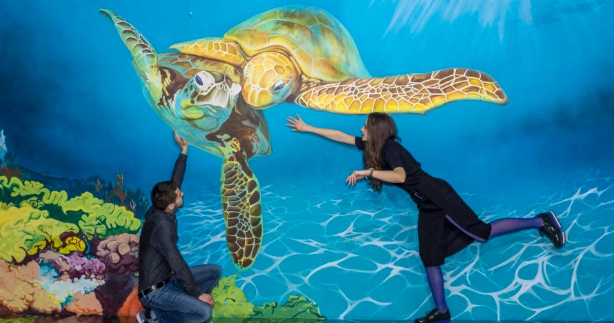 Entrada al Museo de Ilusiones en Barcelona - Nuevas pinturas