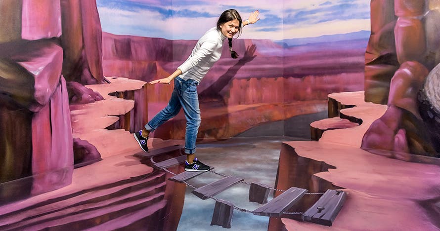 Entrada al Museo de Ilusiones en Barcelona - Nuevas pinturas