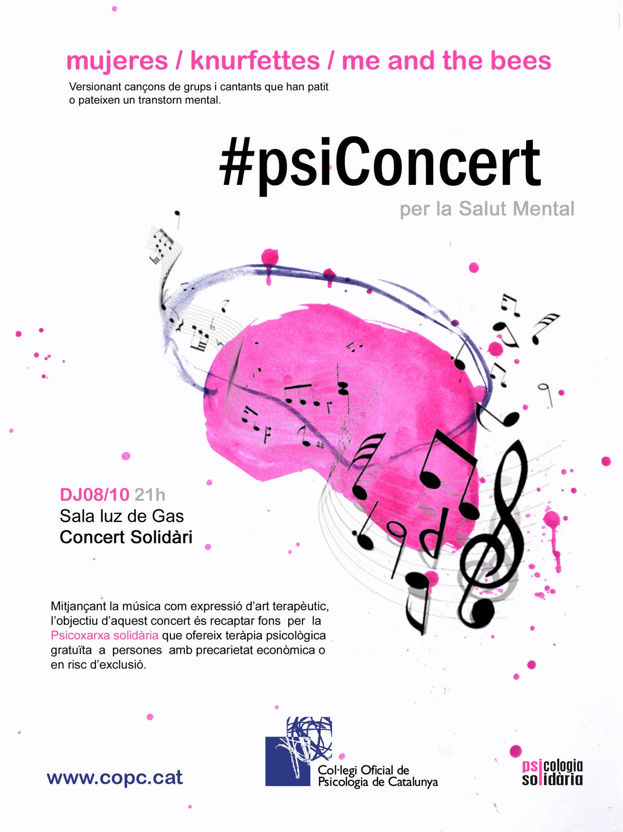 #PsiConcert: Mujeres, Me and the bees y Knurfettes