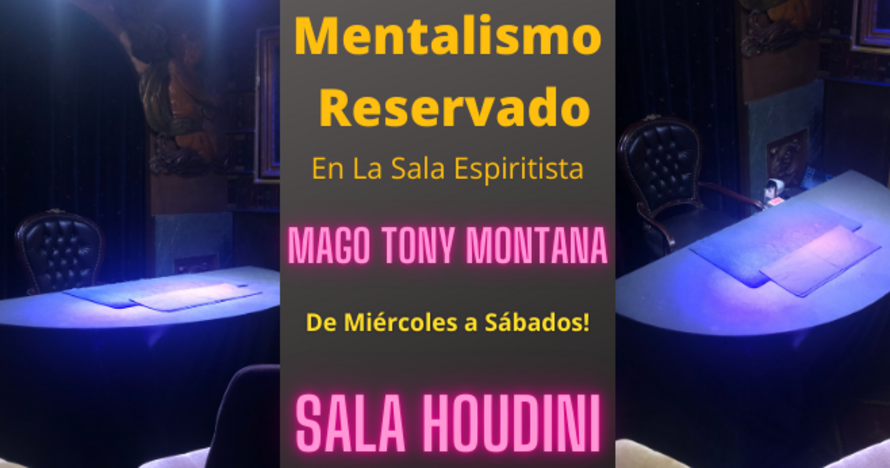 #Mentalismo reservado - 6 Espectadores - Tony Montana #Magia