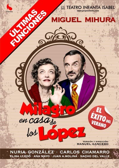 Milagro en casa de los López, de Mihura