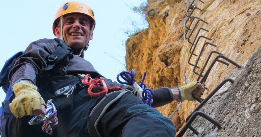 Disfruta de una vía ferrata en la sierra de Cuenca