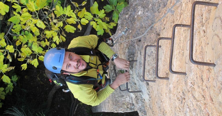 Disfruta de una vía ferrata en la sierra de Cuenca