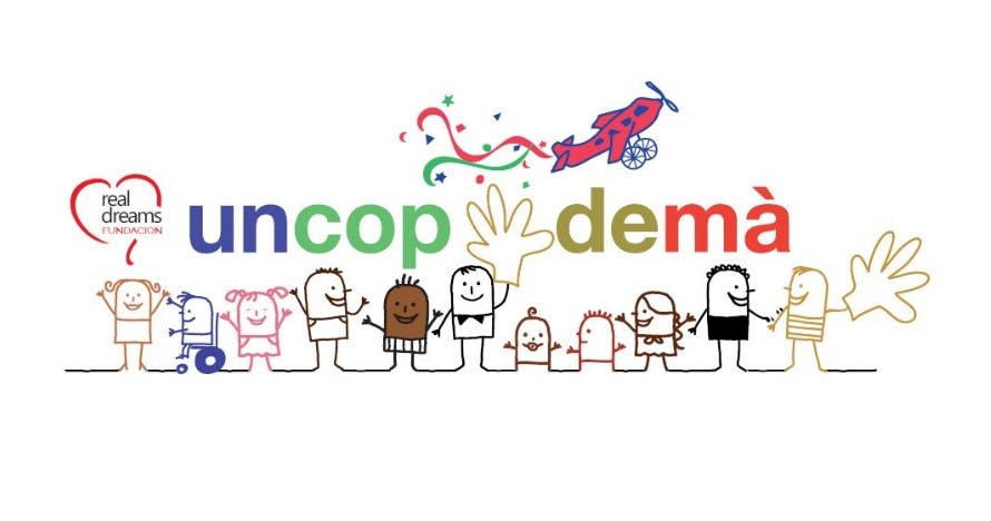 Fiesta solidaria Uncopdemà en el Tibidabo