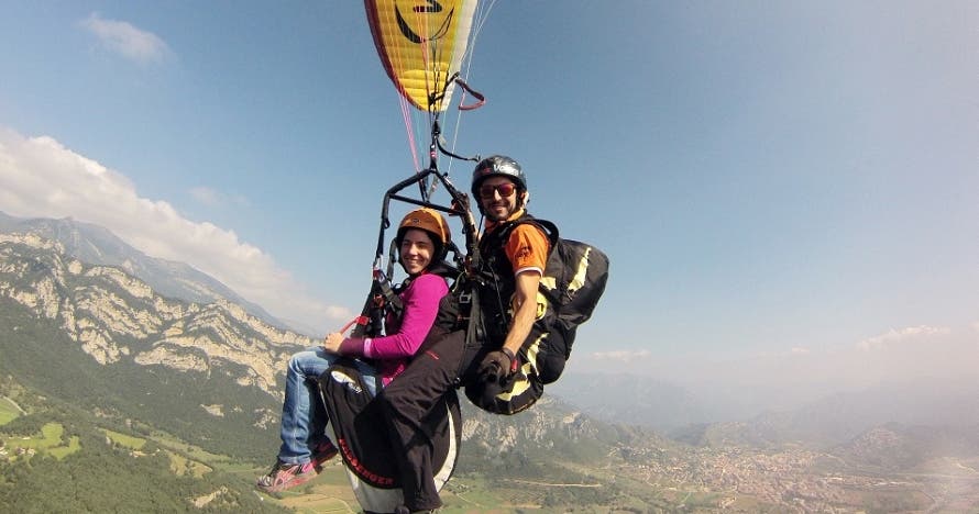 Aventura aérea en Berguedà: bautismo de parapente biplaza