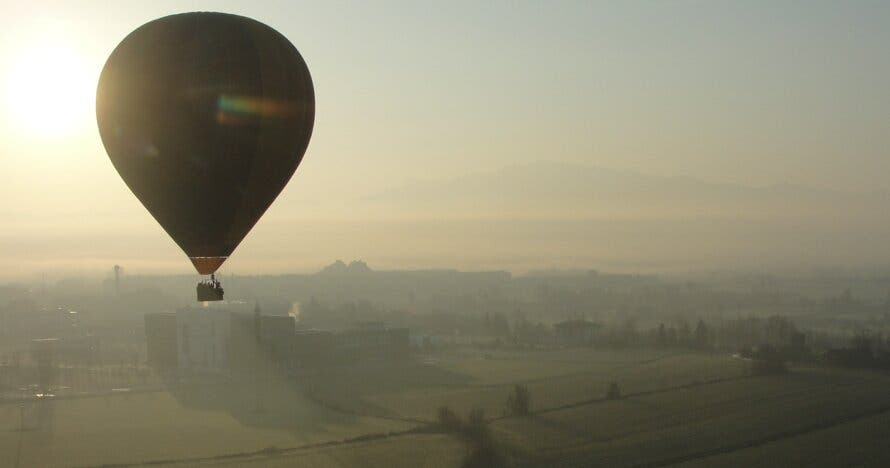 Vuelo en globo en Igualada, la bellez del sur de Montserrat a tus pies