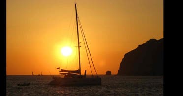 Atardecer en Catamarn en Denia