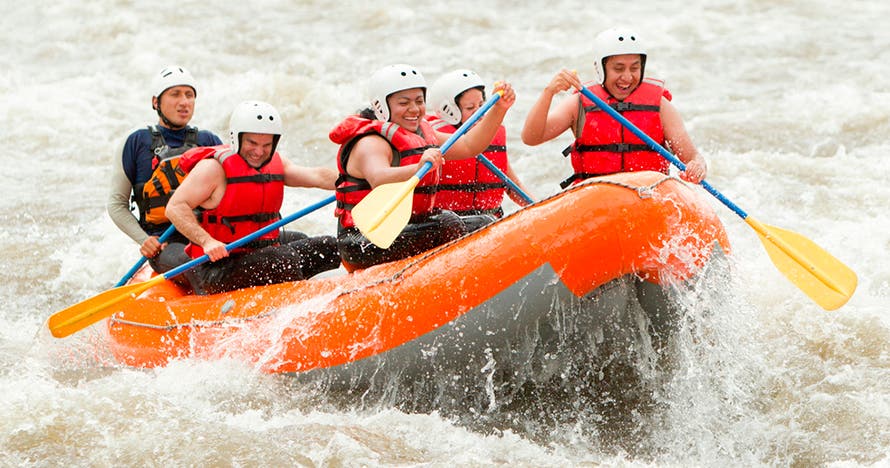Rafting por el Río Fonce