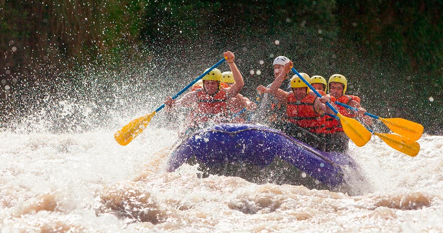 Rafting por el Río Fonce