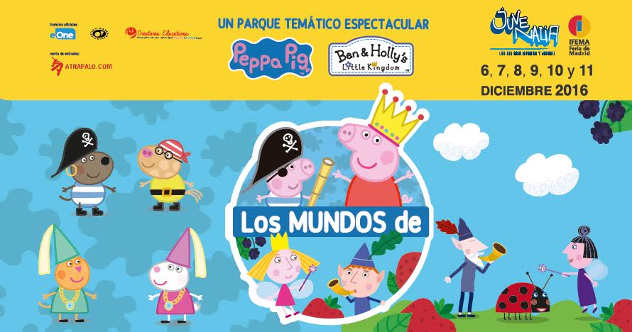Los mundos de Peppa Pig y Ben & Holly