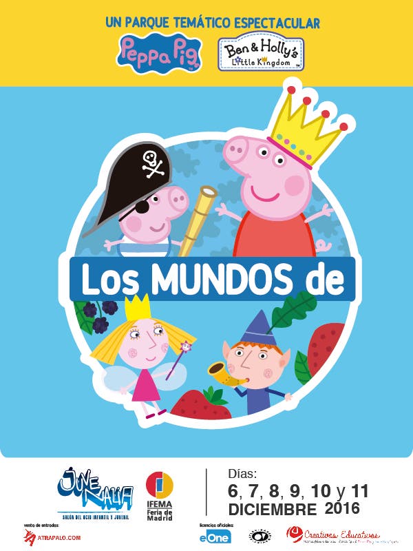 Los mundos de Peppa Pig y Ben & Holly