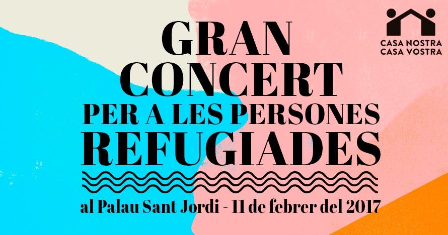 Gran concert per a les Persones Refugiades