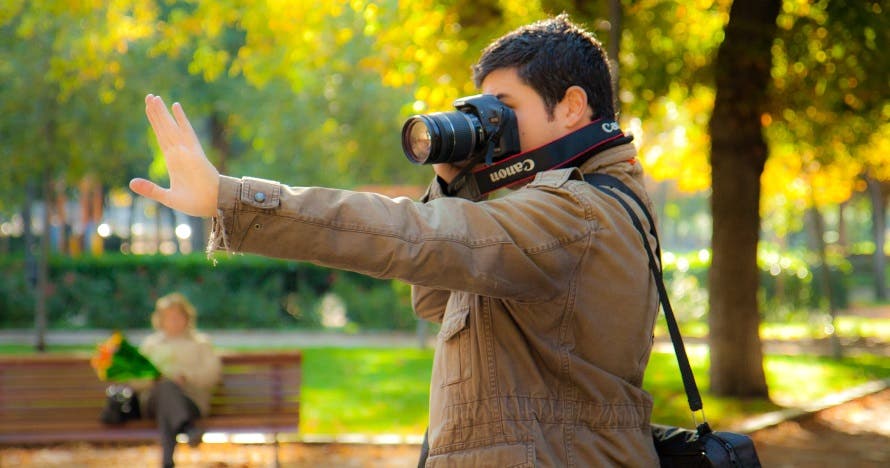 Curso de fotografía por el Parque del Retiro
