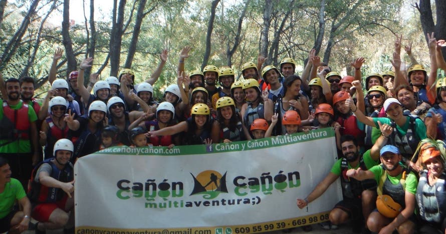 Rafting en el Cañón de Almadenes con visita a Cuevas y Fotos